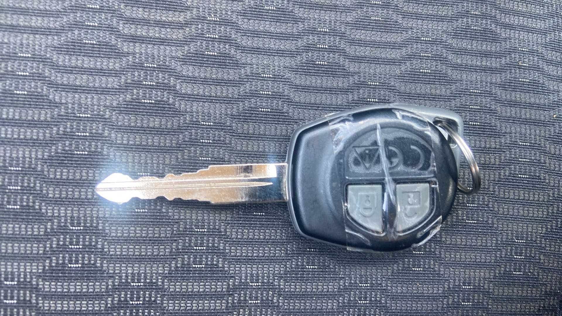 Car key fob of a Maruti Suzuki Brezza