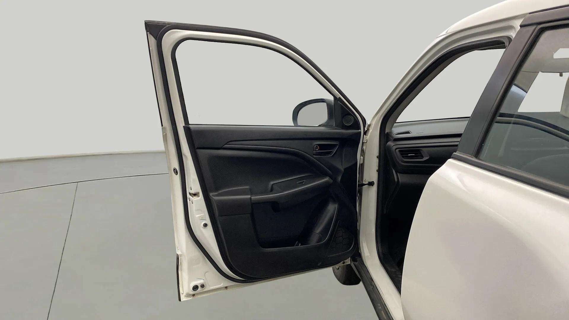 Front driver door of a Maruti Suzuki Brezza