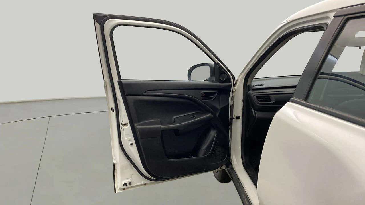 Front driver door of a Maruti Suzuki Brezza