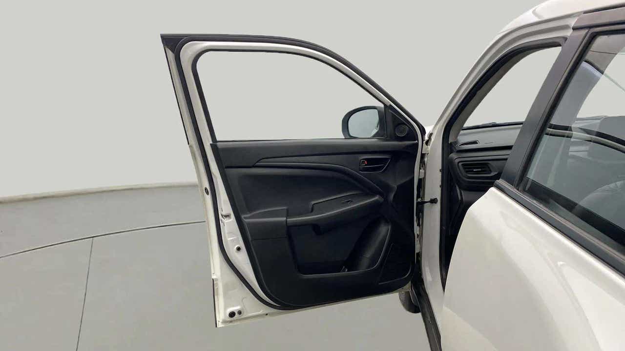 Front door panel of a Maruti Suzuki Brezza