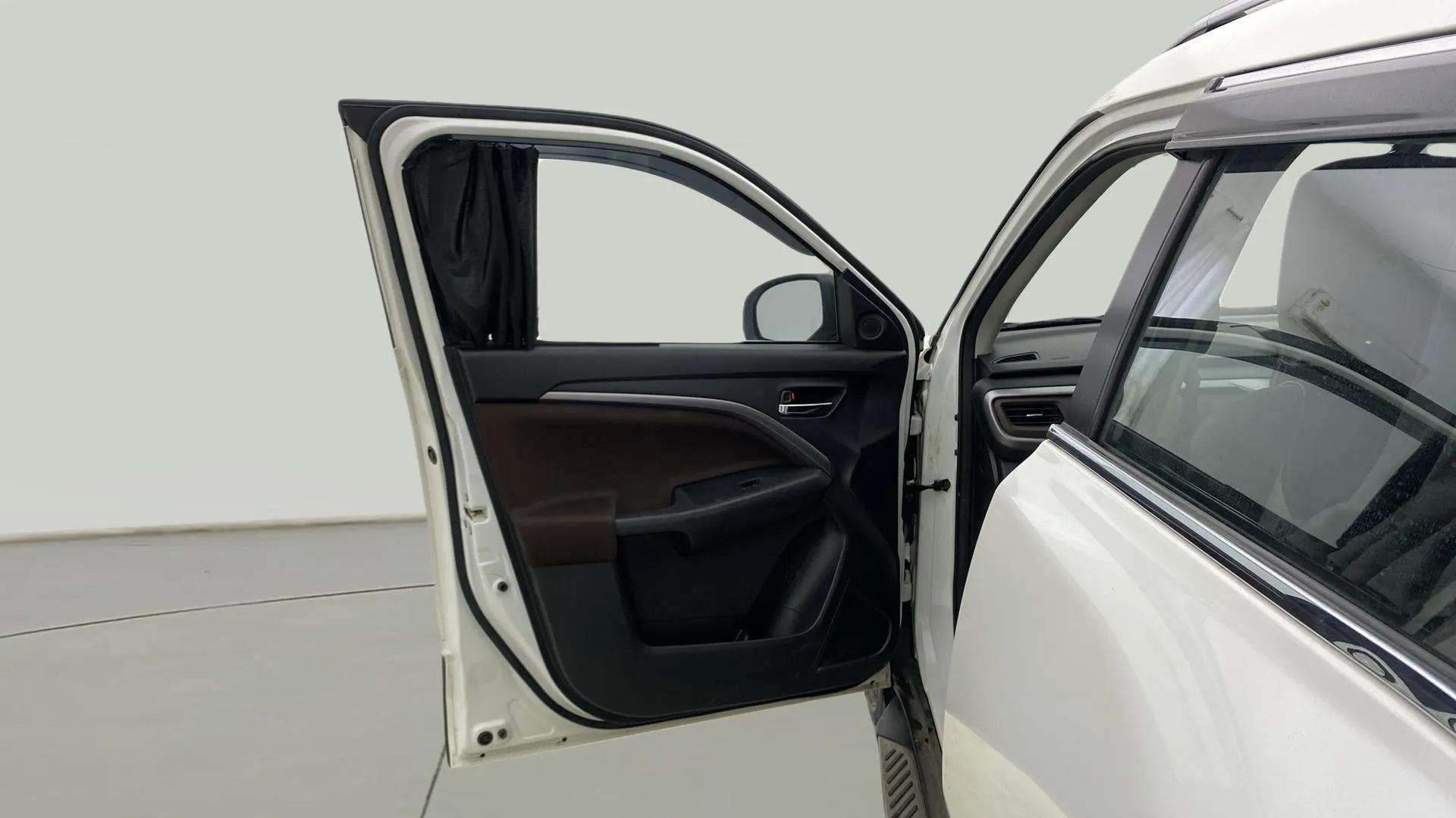 Front driver side door of a Maruti Suzuki Brezza