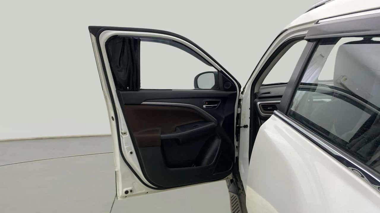 Front driver side door of a Maruti Suzuki Brezza