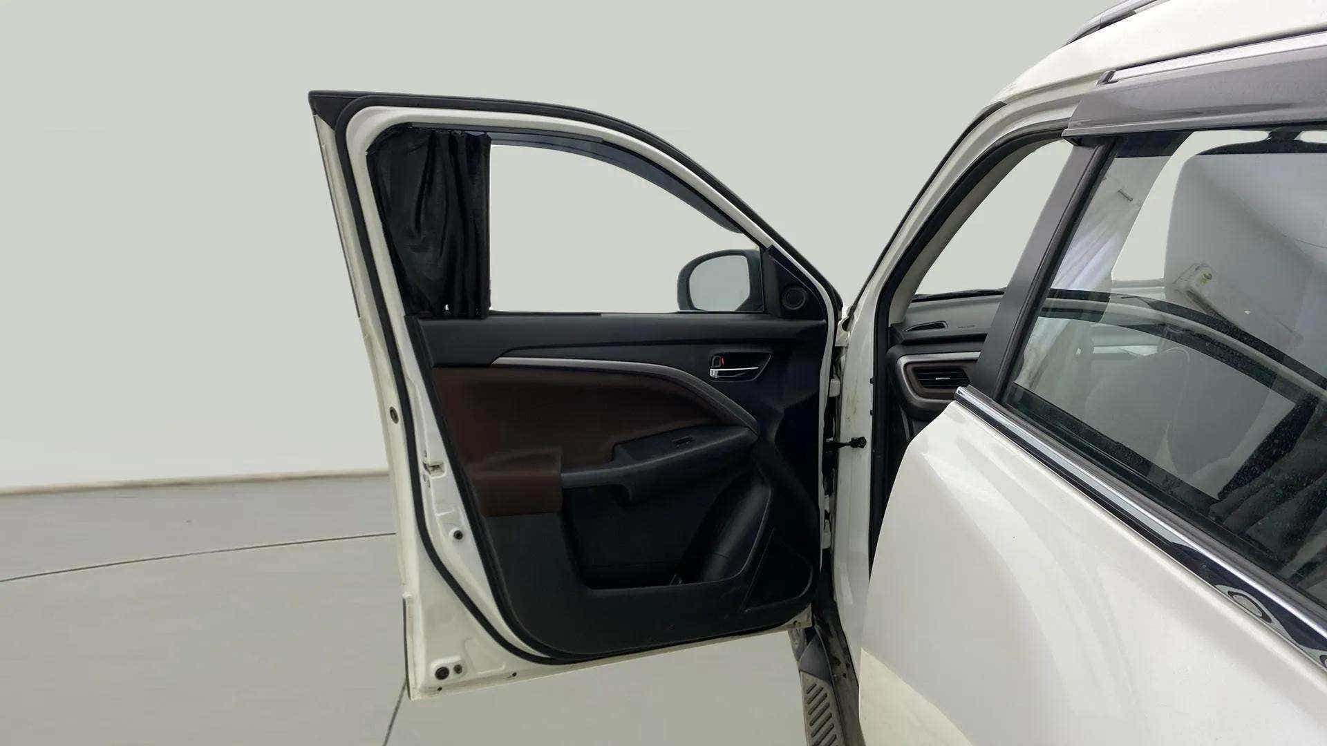 Front driver side door of a Maruti Suzuki Brezza