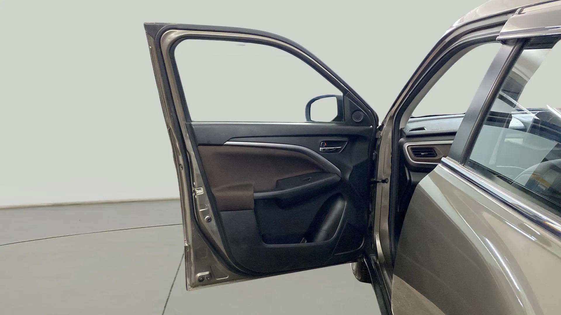 Front door panel of a Maruti Suzuki Brezza