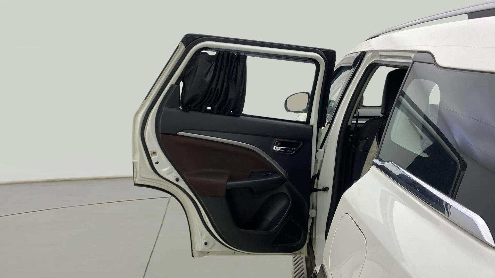 Rear door interior of a Maruti Suzuki Brezza