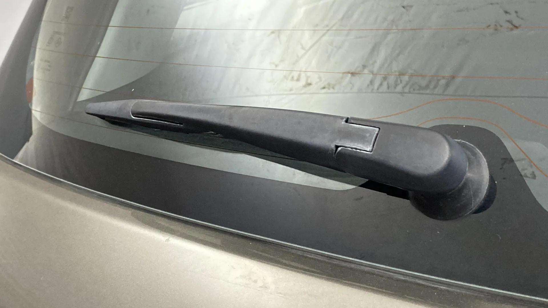 Rear wiper view of a Maruti Suzuki Brezza