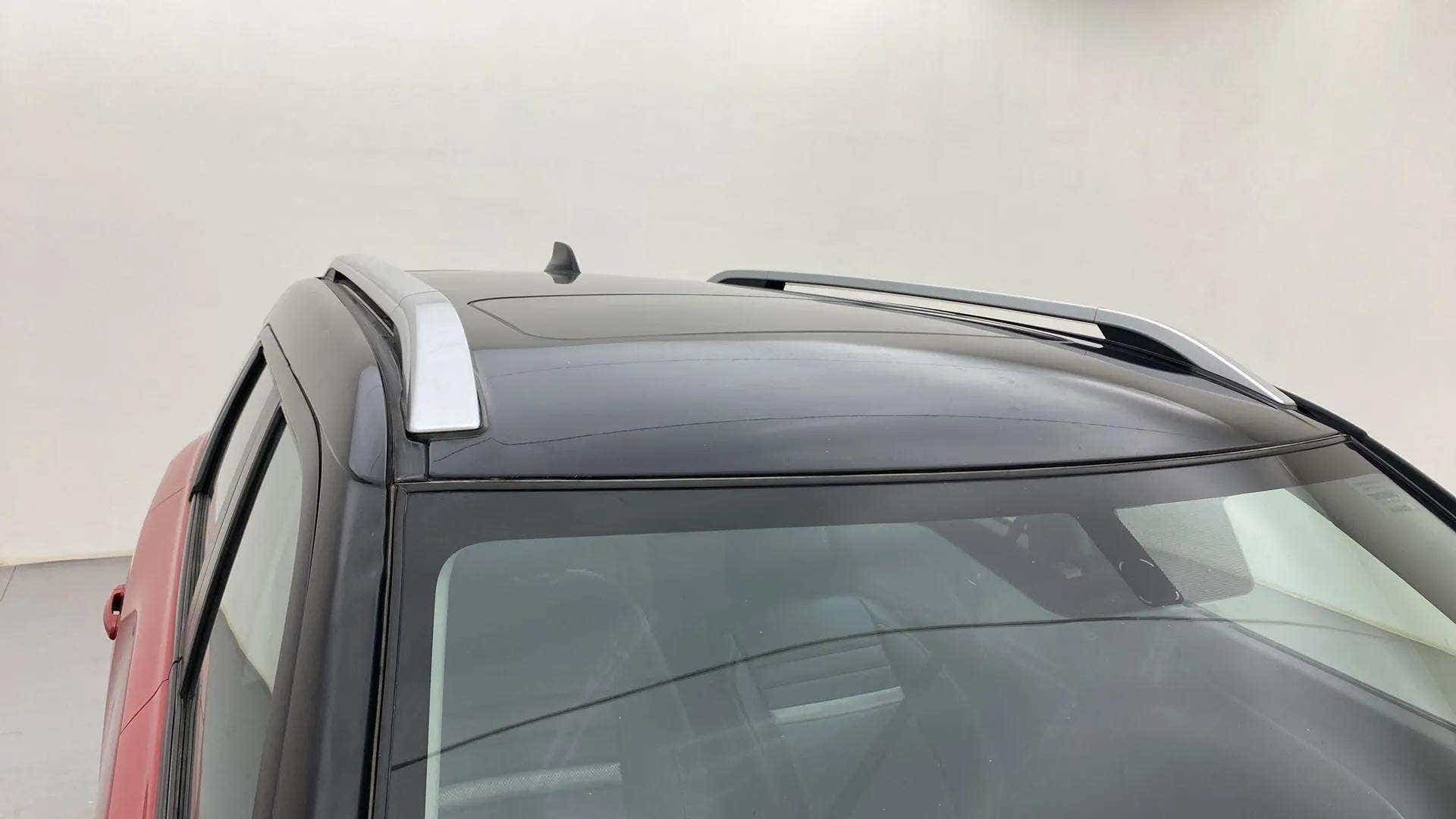 Roof area view of a Maruti Suzuki Brezza