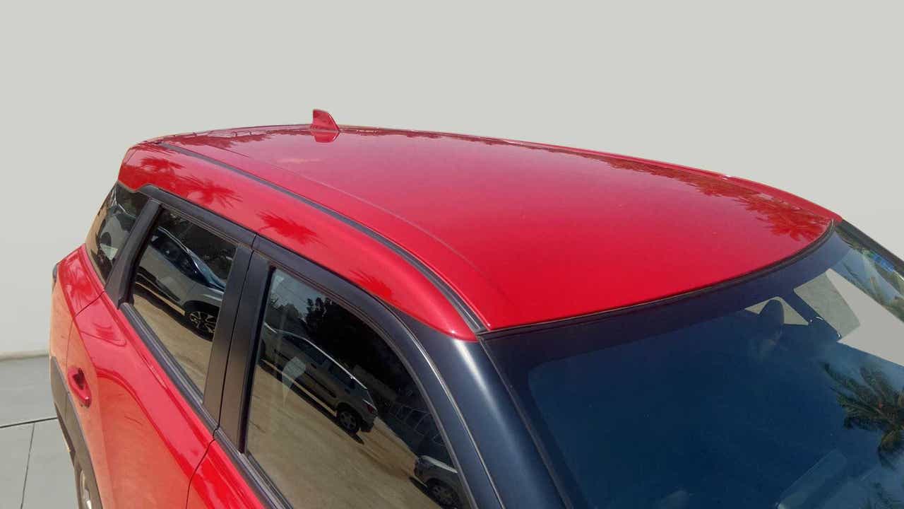 Roof view of a Maruti Suzuki Brezza