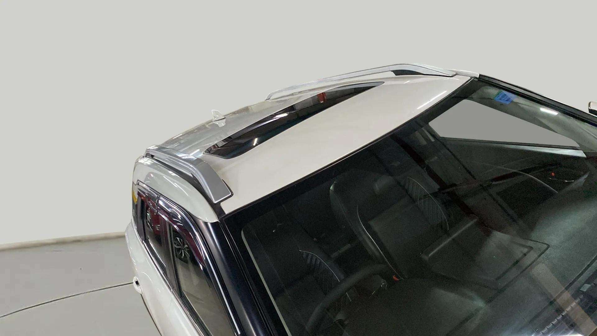 Sunroof and roof rails view of a Maruti Suzuki Brezza