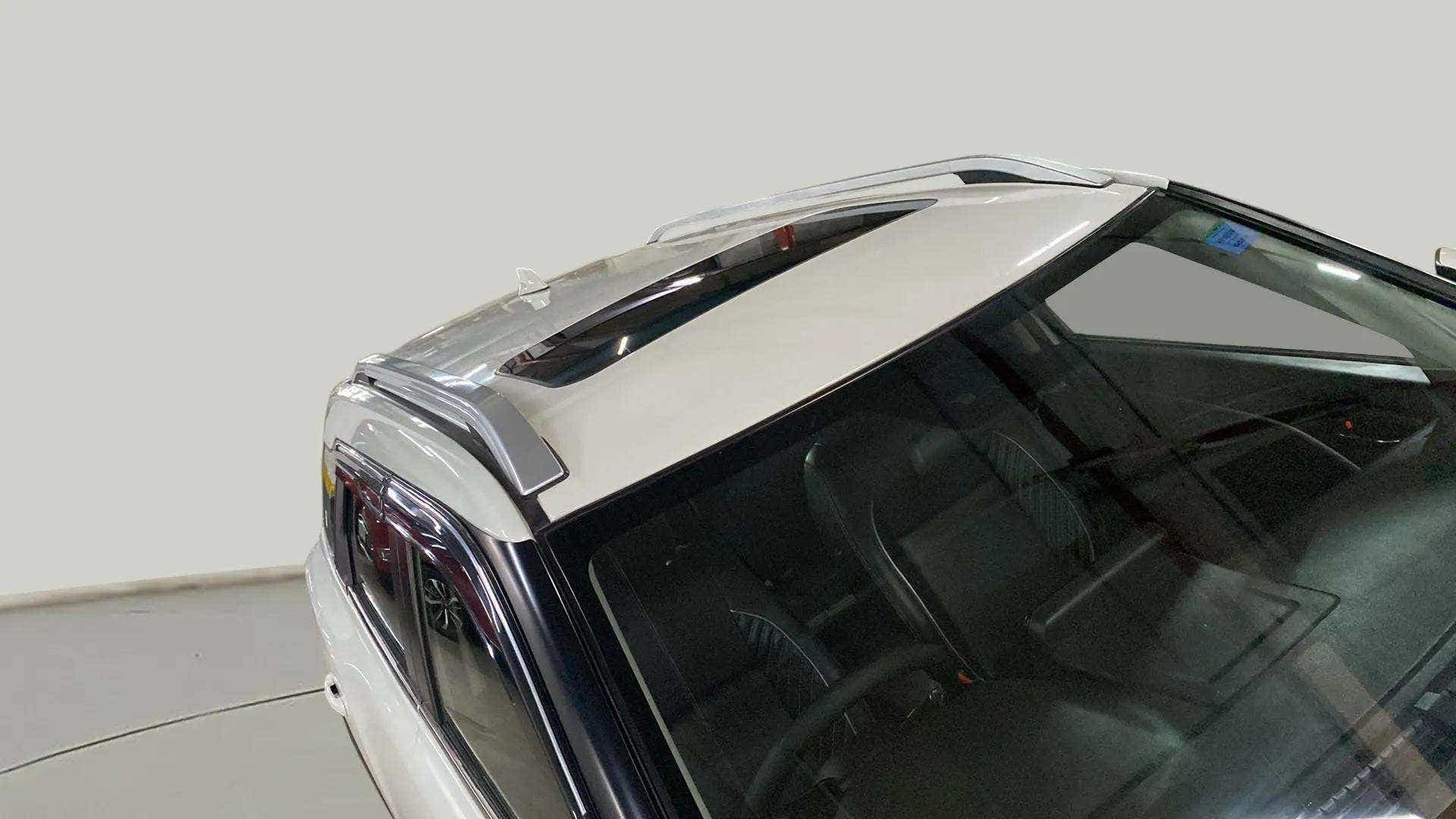 Sunroof and roof rails view of a Maruti Suzuki Brezza