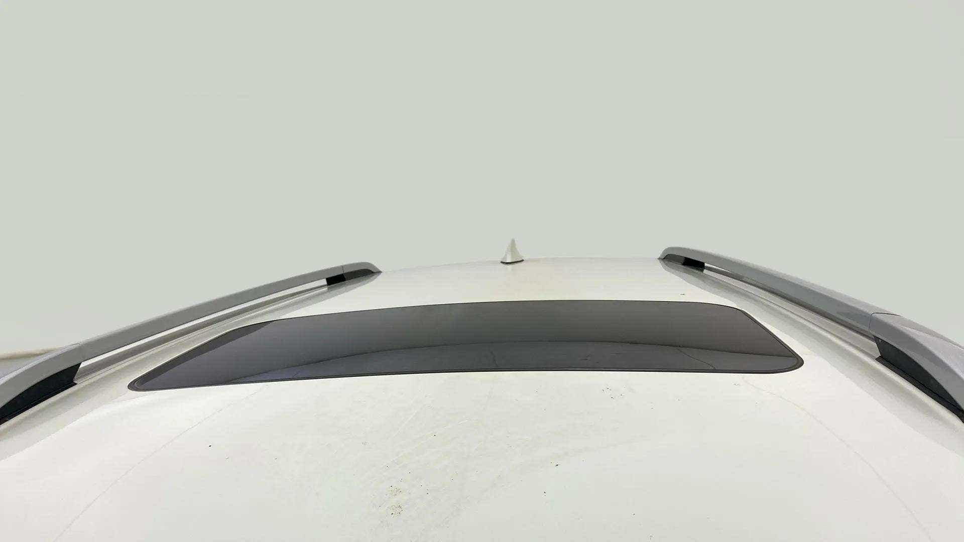 Sunroof and roof rails view of a Maruti Suzuki Brezza