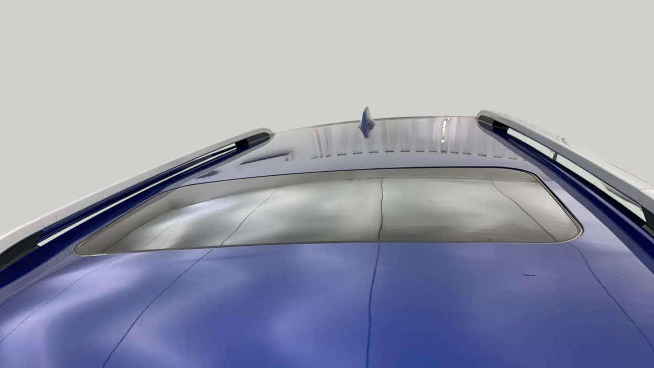 Sunroof and roof rails of a Maruti Suzuki Brezza