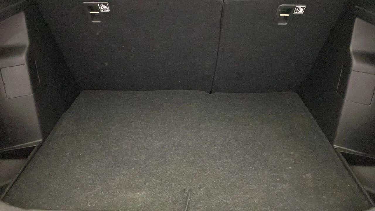 Boot space of a Maruti Suzuki Brezza
