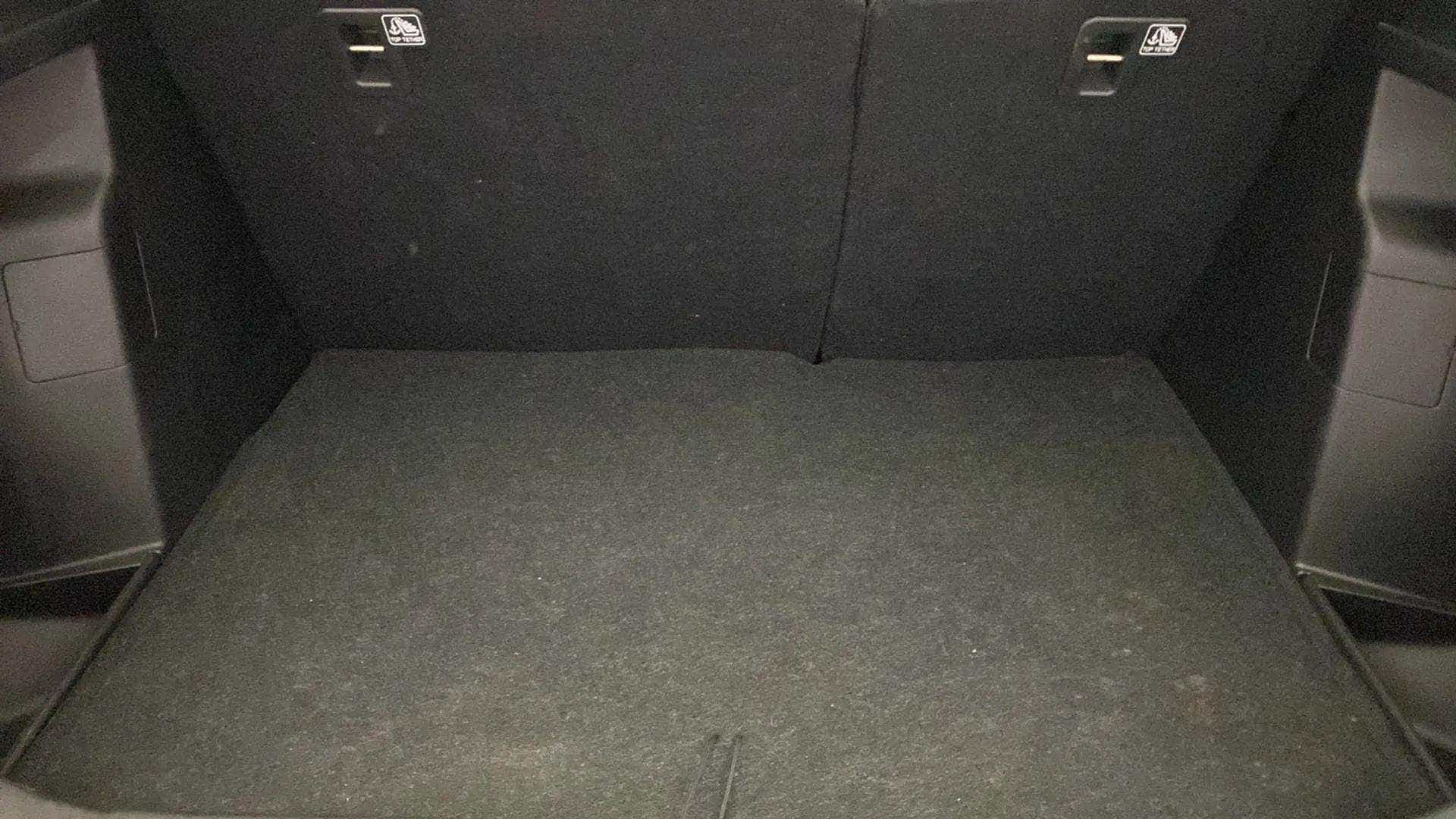 Boot space of a Maruti Suzuki Brezza