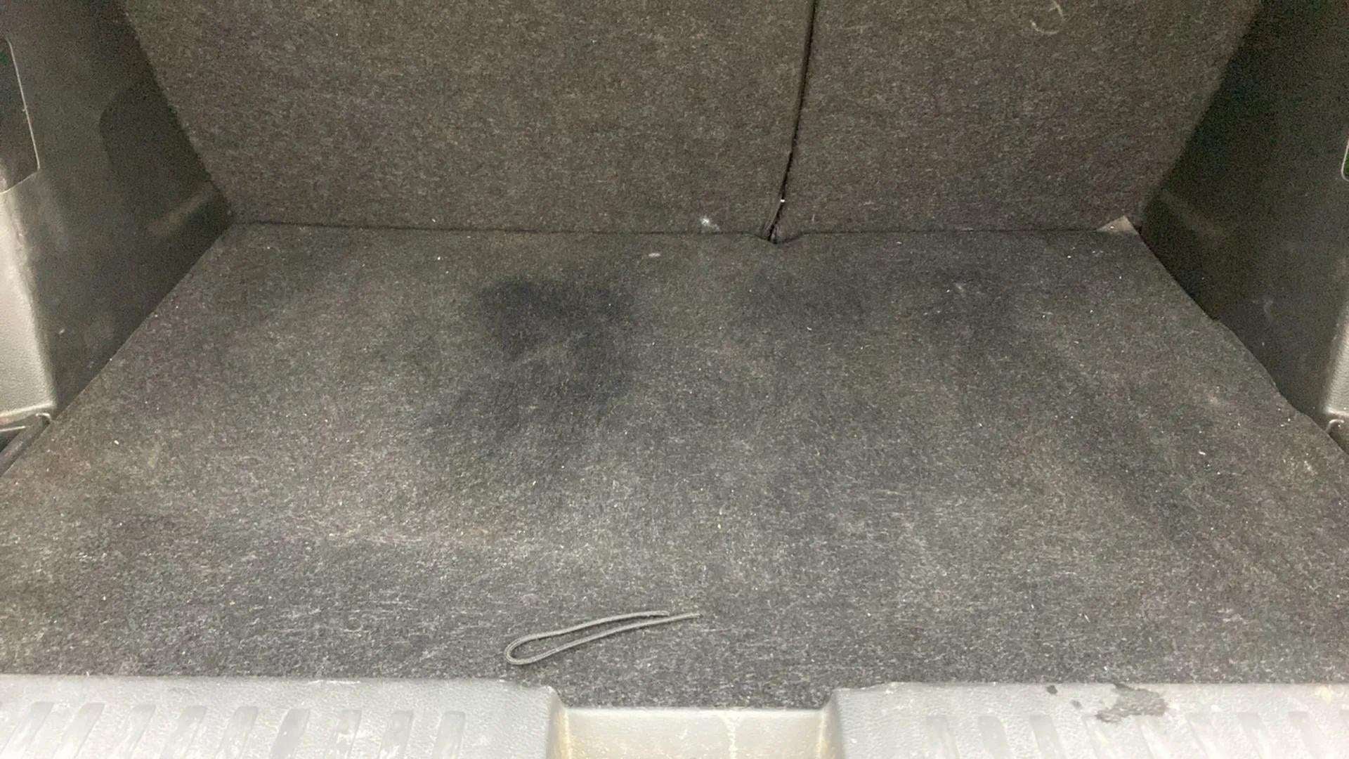 Boot space view of a Maruti Suzuki Brezza