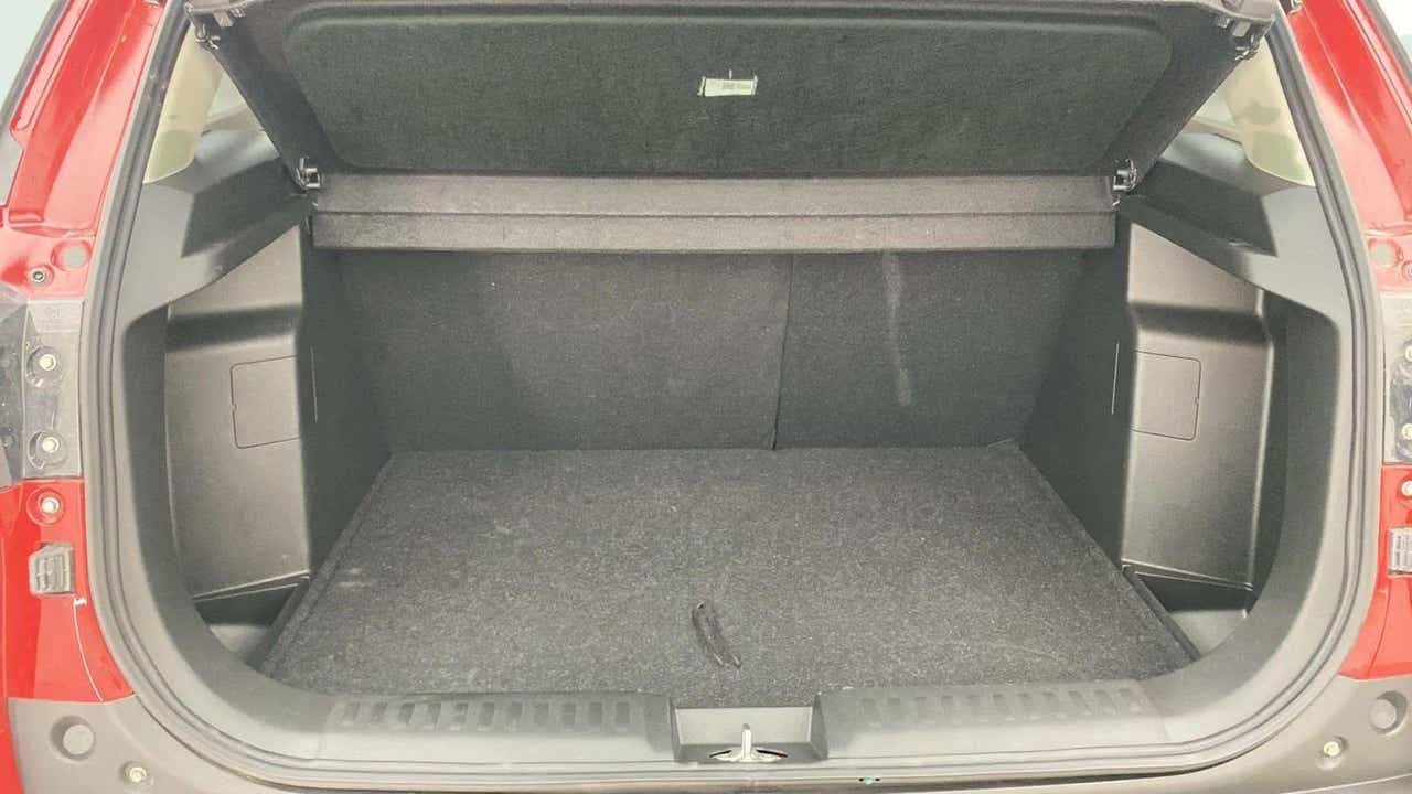 Boot space view of a Maruti Suzuki Brezza