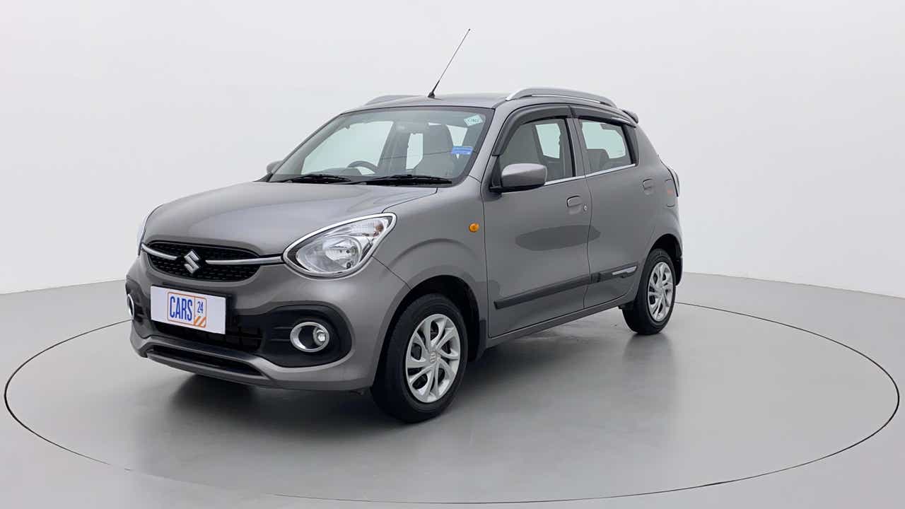 Front three-quarter view of a Maruti Suzuki Celerio