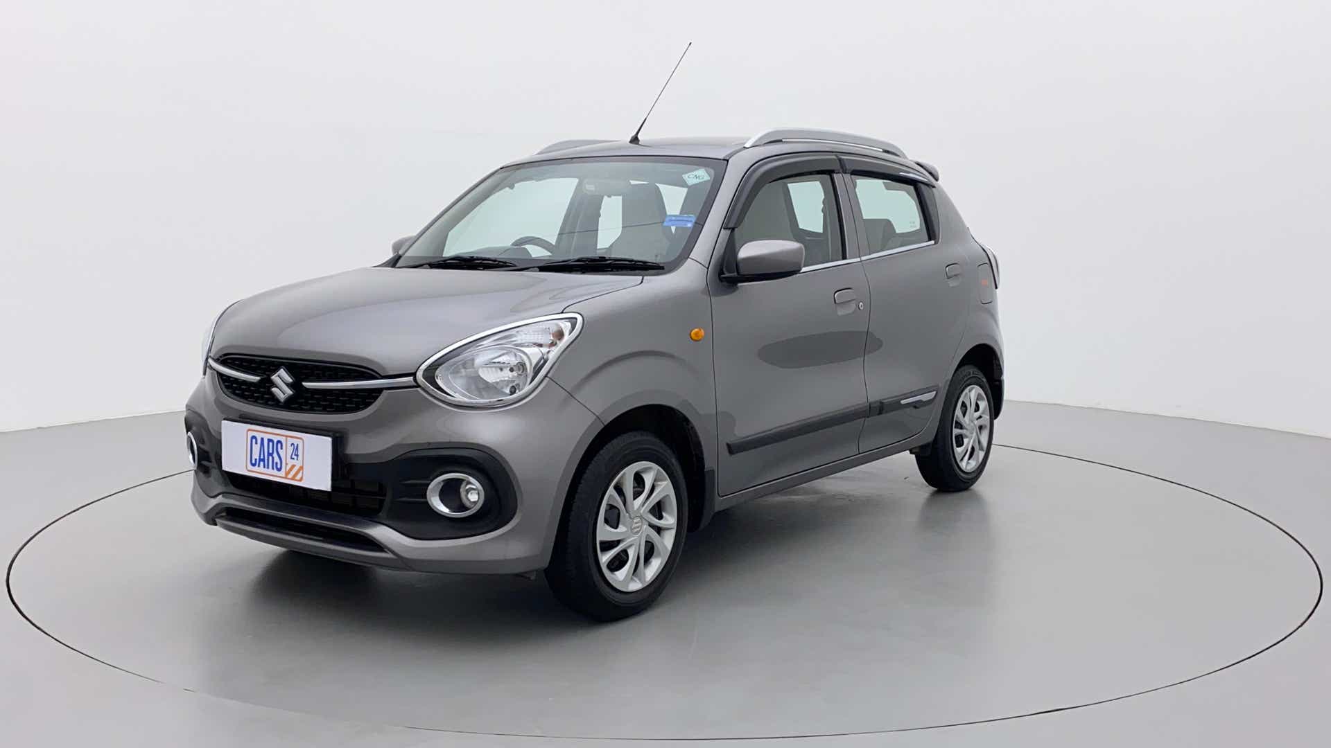 Front three-quarter view of a Maruti Suzuki Celerio