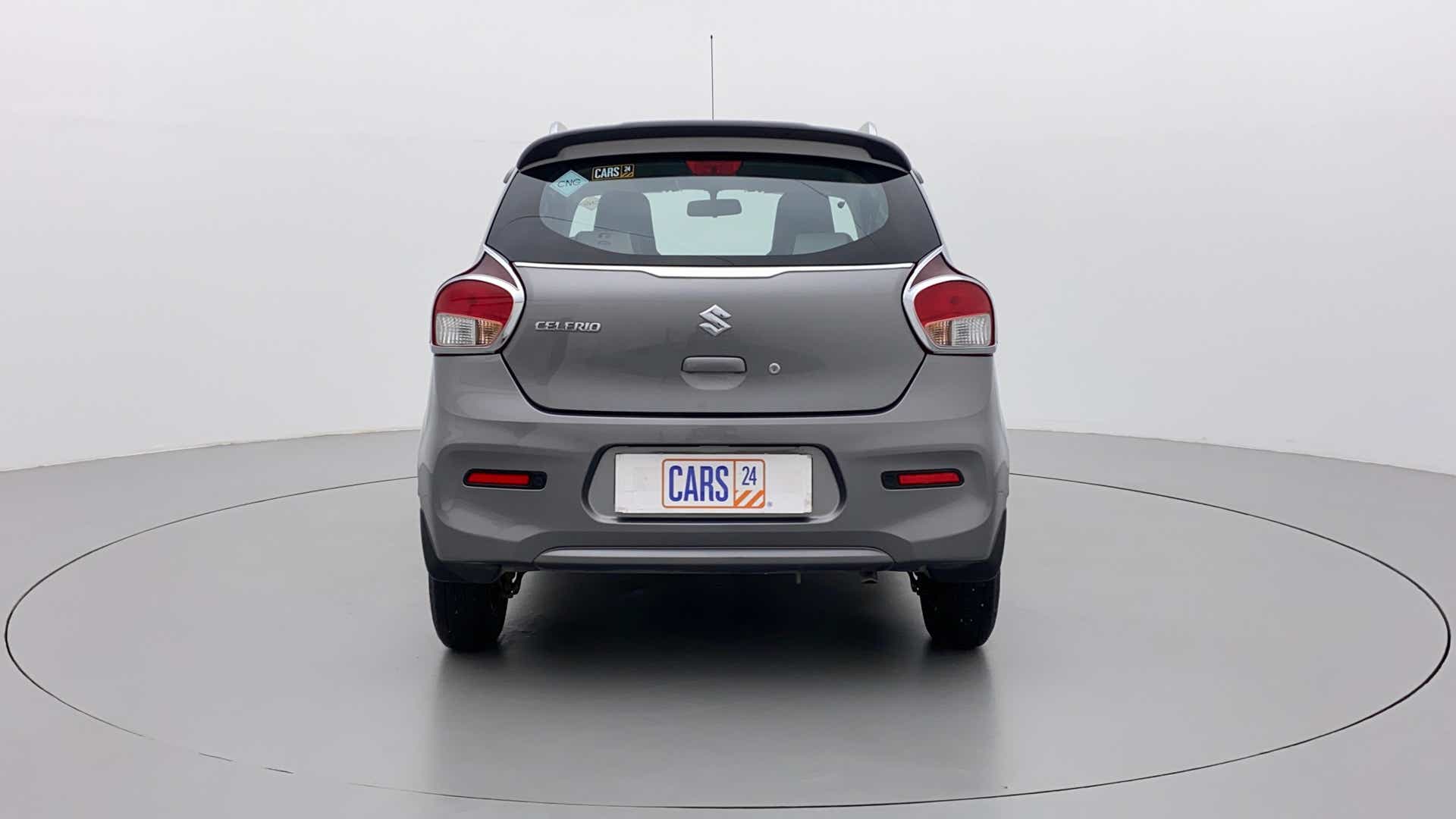 Rear view of a Maruti Suzuki Celerio