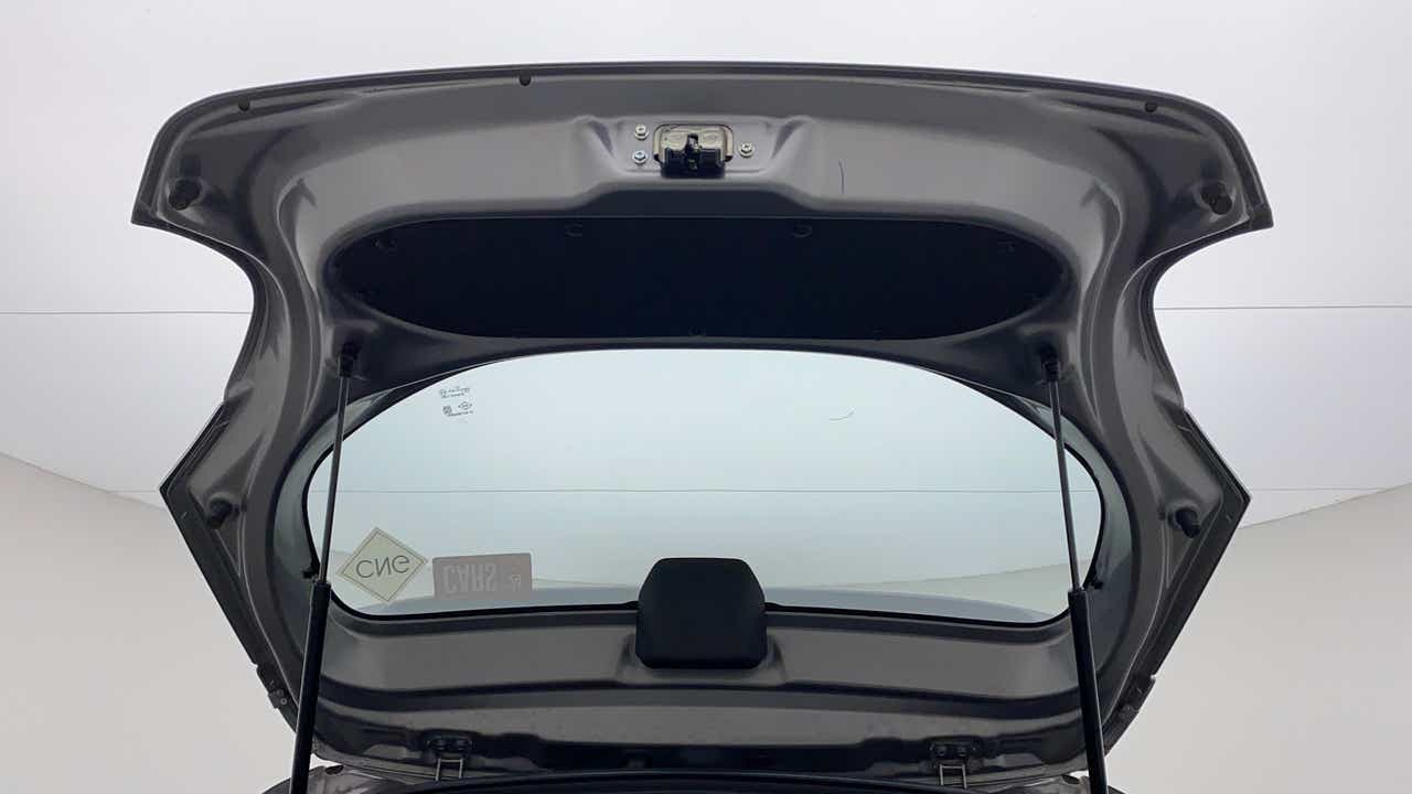 Open hatch view of a Maruti Suzuki Celerio