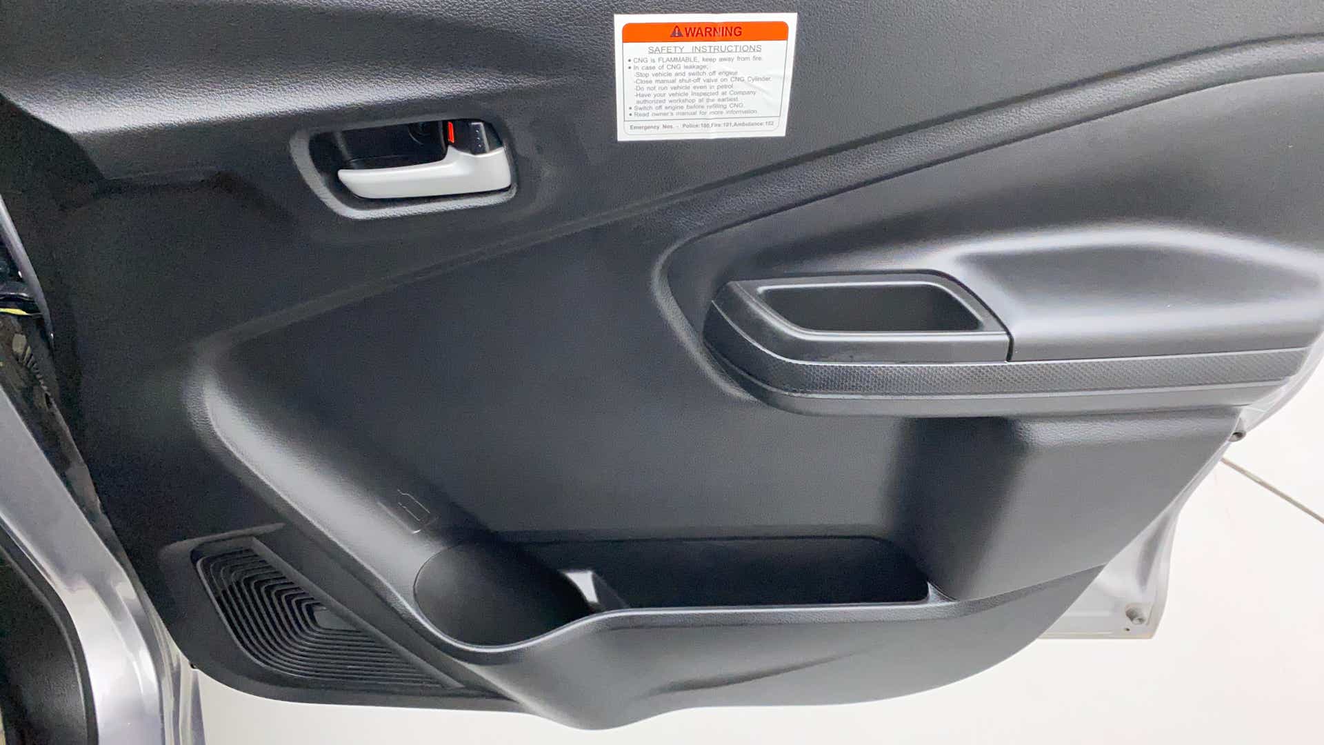 Front door interior panel of a Maruti Suzuki Celerio