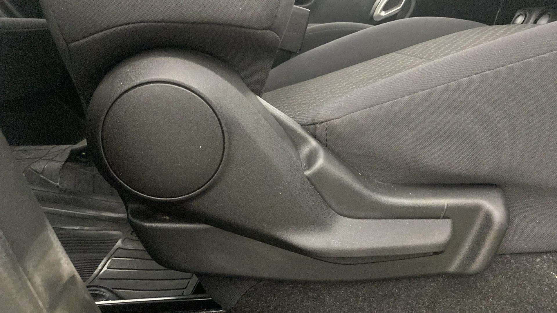 Front seat adjuster view of a Maruti Suzuki Celerio