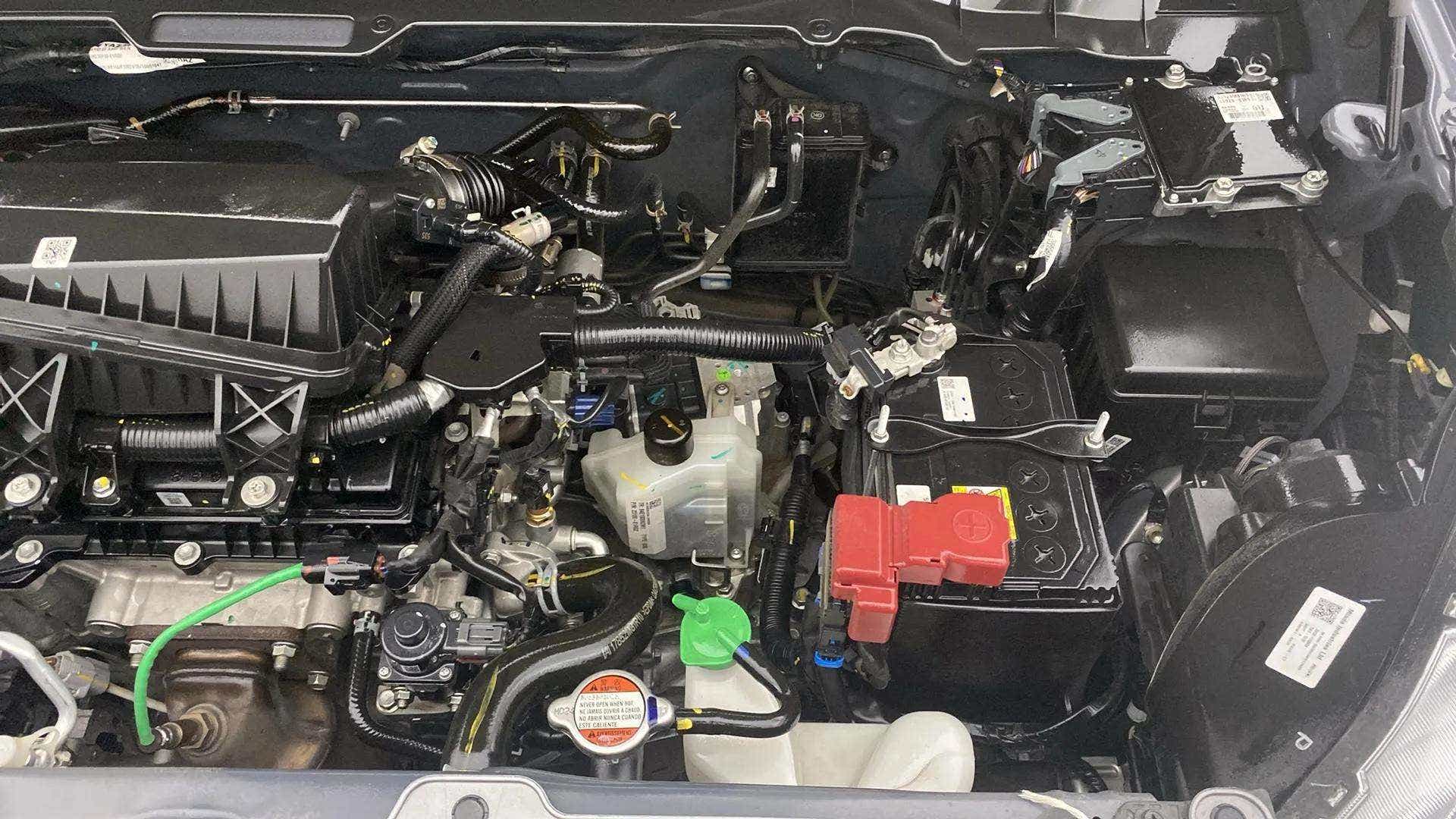 Engine bay of a Maruti Suzuki Celerio