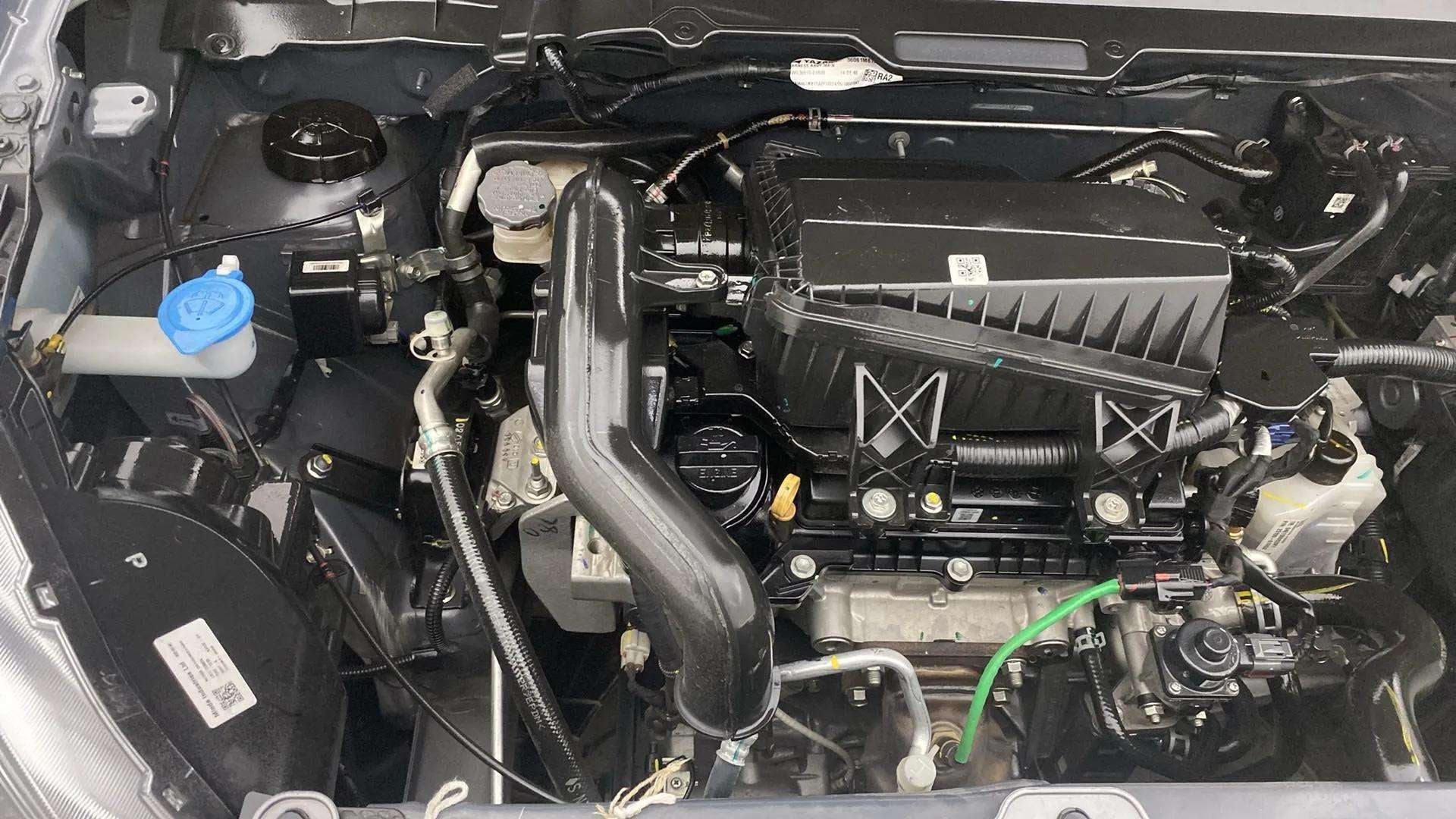 Engine bay of a Maruti Suzuki Celerio