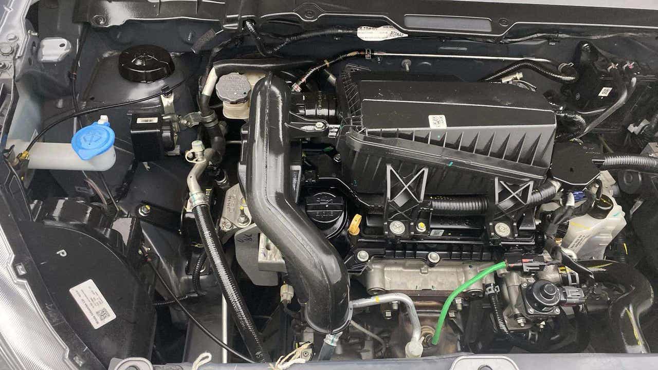 Engine bay of a Maruti Suzuki Celerio