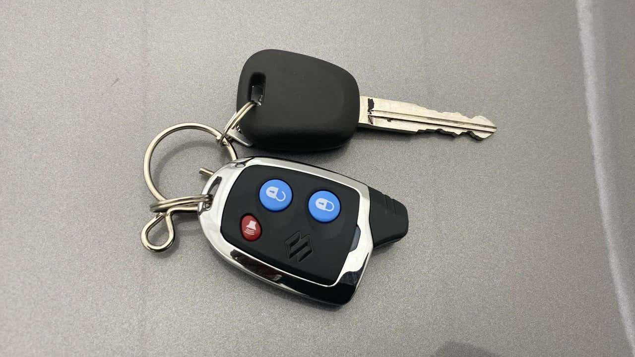 Car key and remote fob of a Maruti Suzuki Celerio