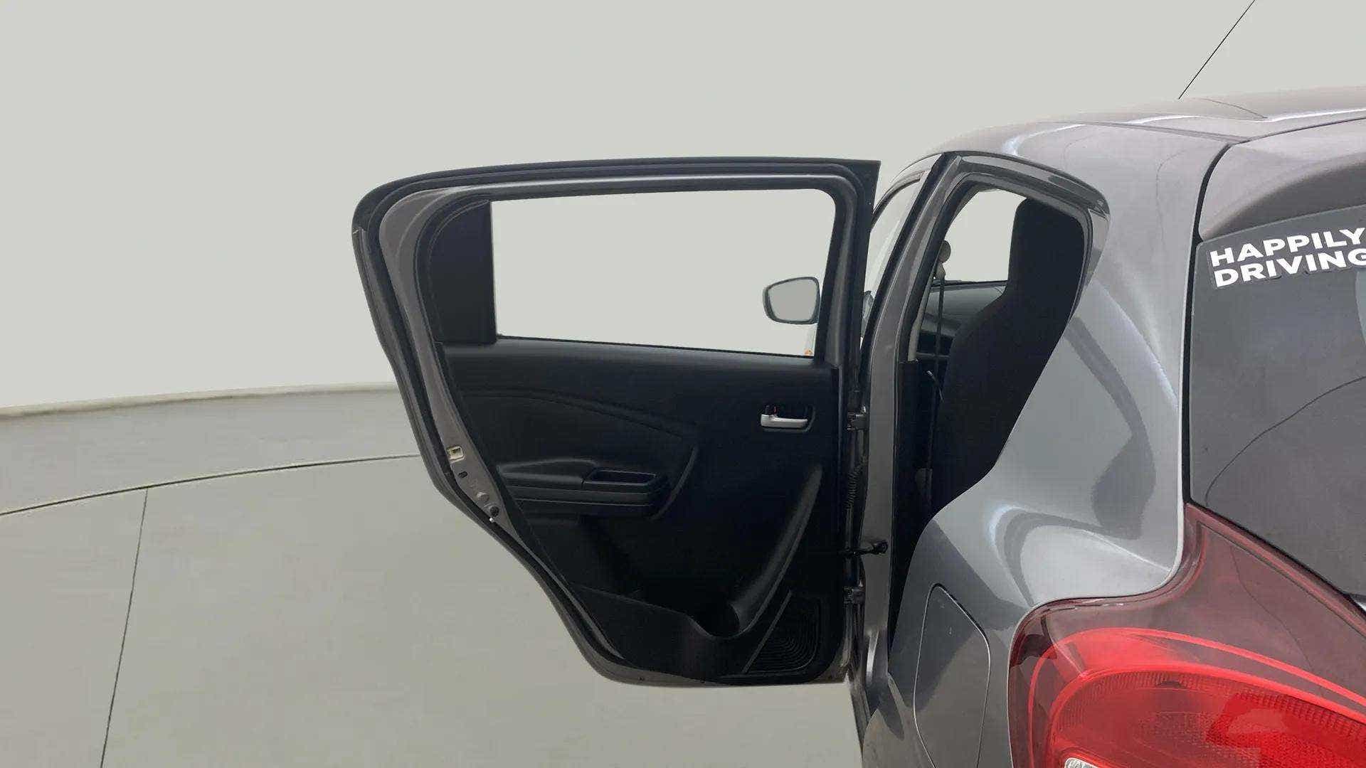 Rear door view of a Maruti Suzuki Celerio