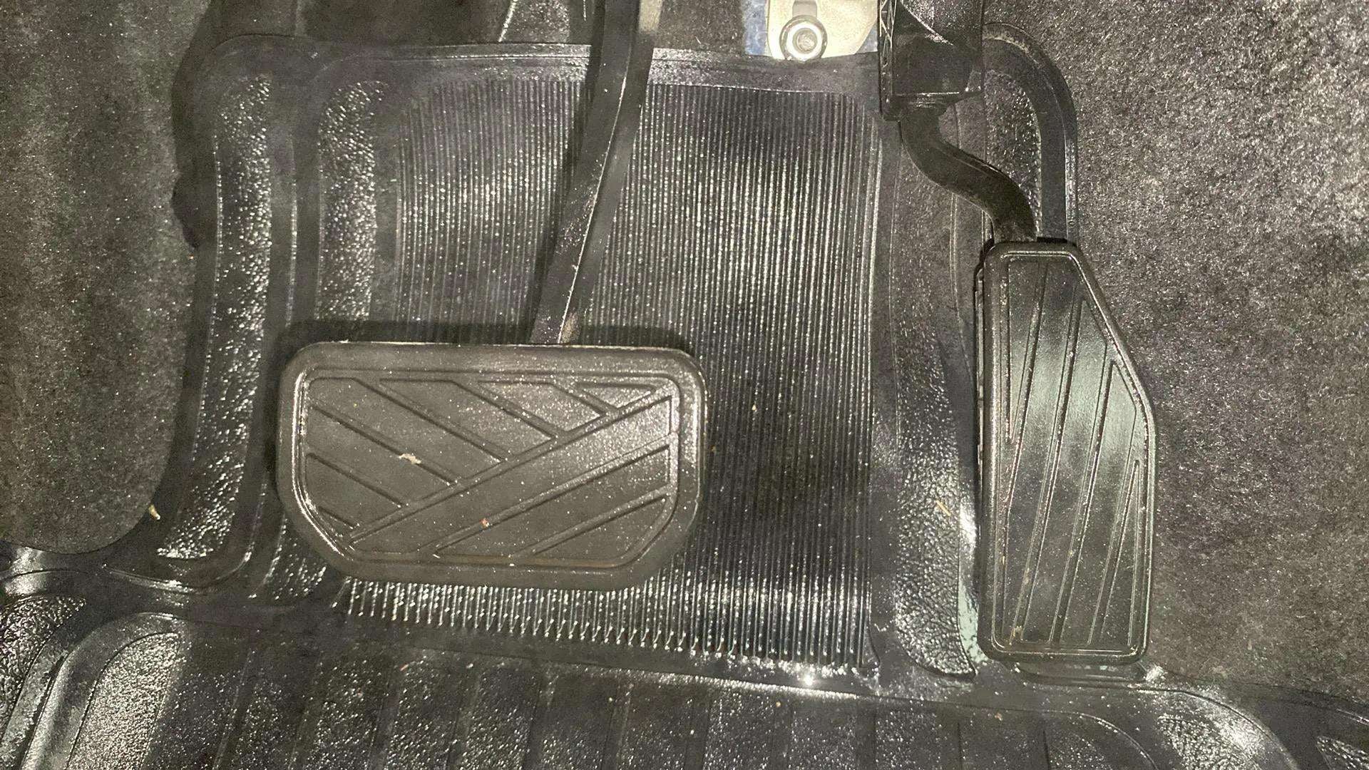 Footwell and pedals of a Maruti Suzuki Celerio