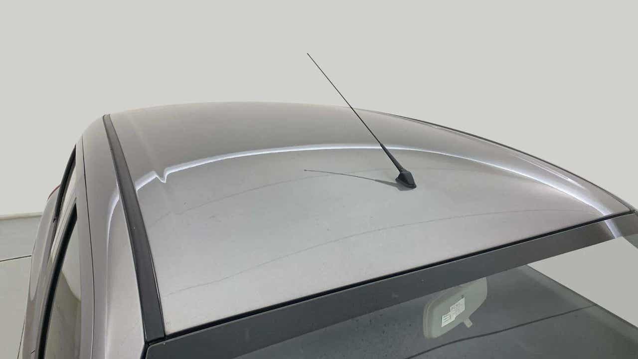 Roof and antenna view of a Maruti Suzuki Celerio