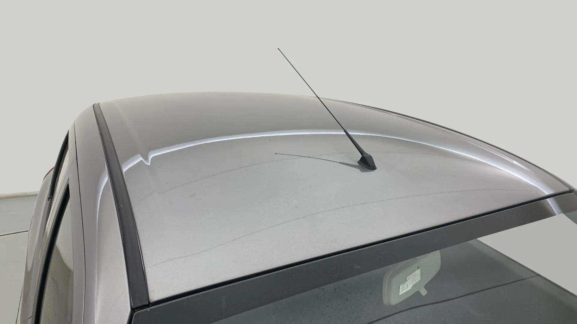 Roof and antenna view of a Maruti Suzuki Celerio