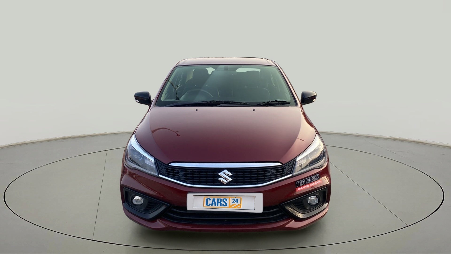 Front view of a Maruti Suzuki Ciaz