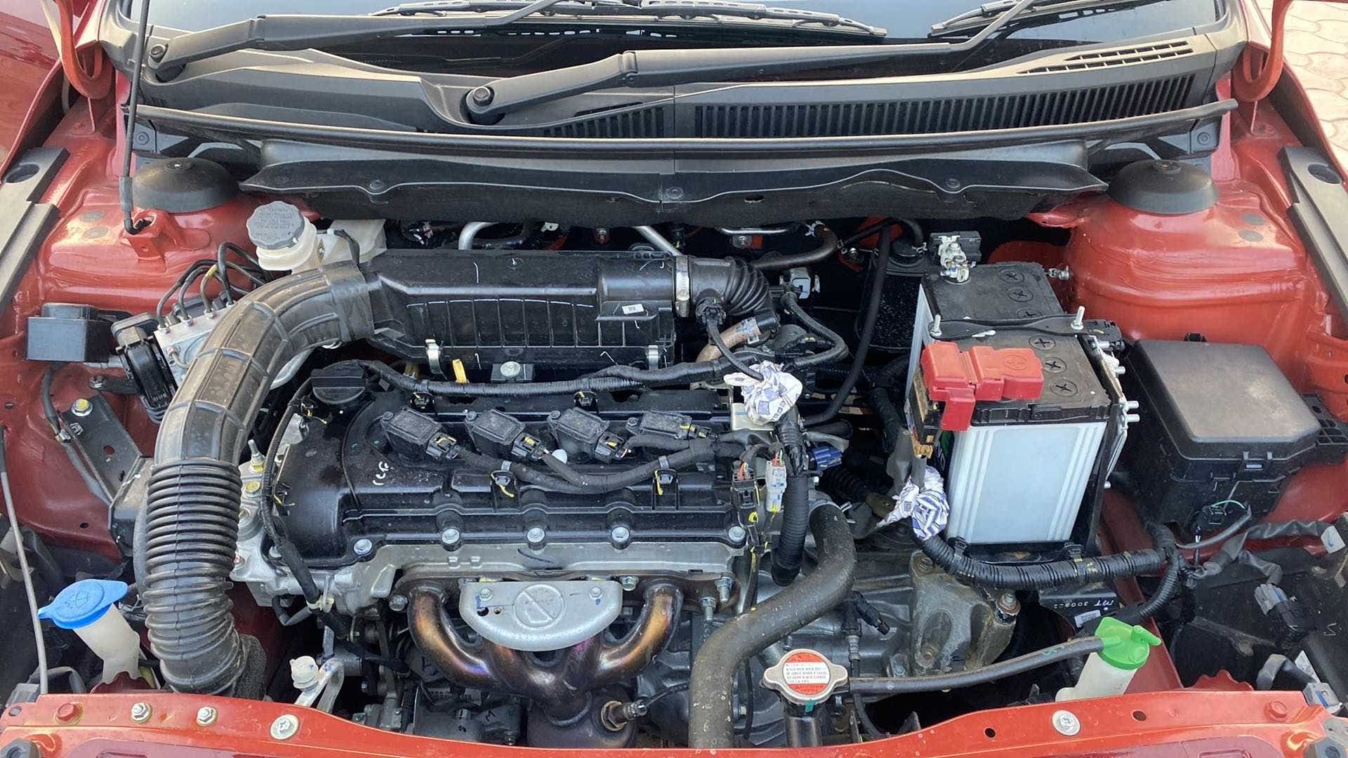 Engine bay of a Maruti Suzuki Ciaz