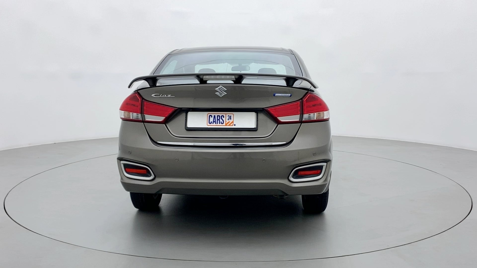 Rear view of a Maruti Suzuki Ciaz
