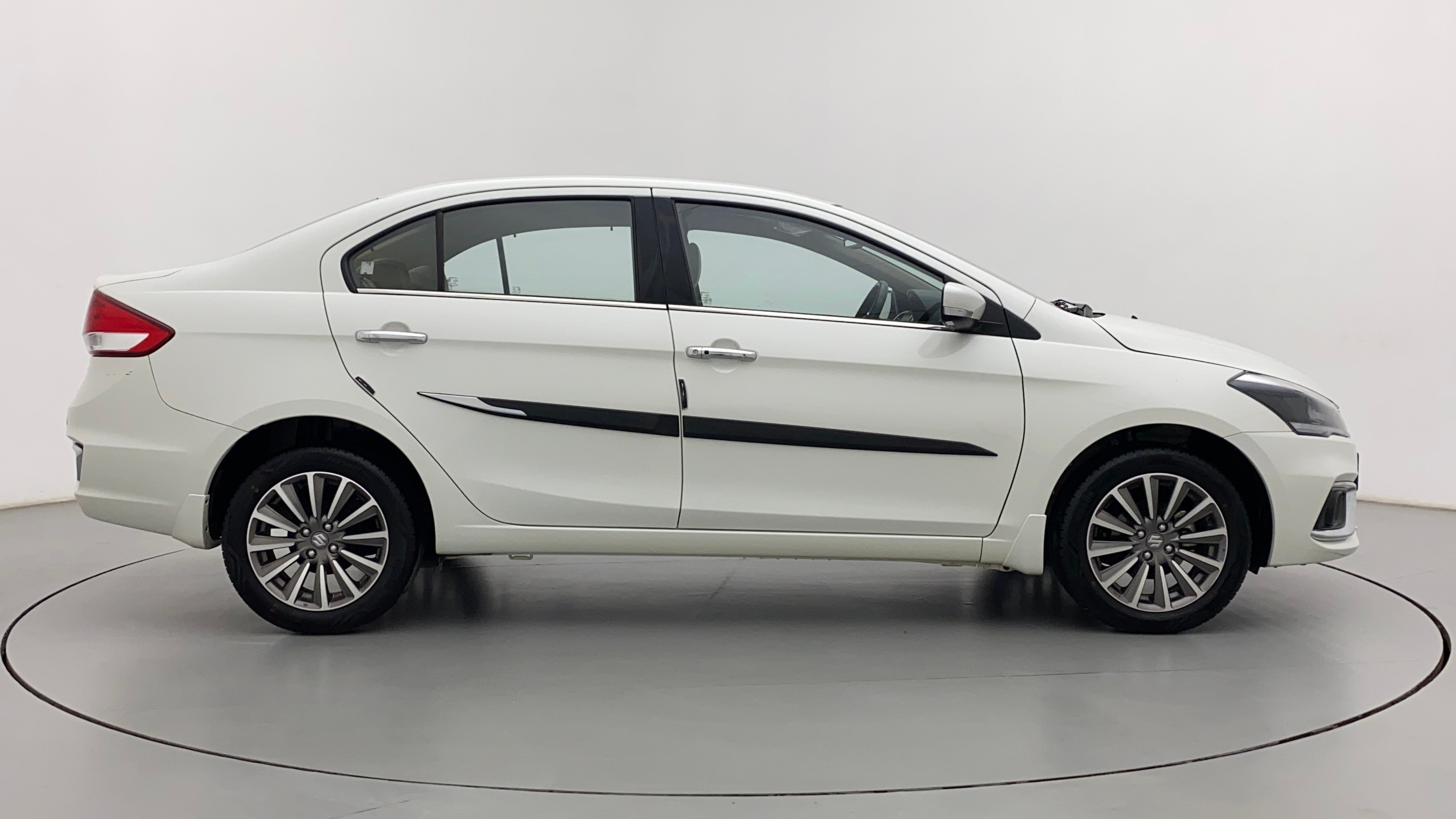 Side view of a Maruti Suzuki Ciaz