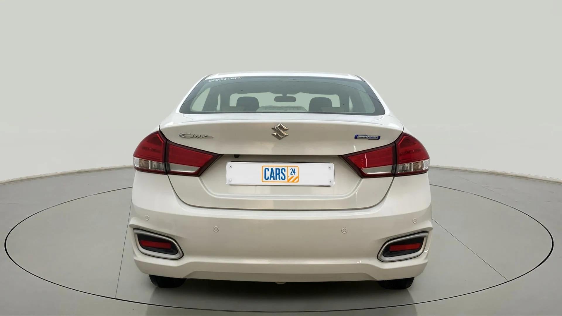 Rear view of a Maruti Suzuki Ciaz