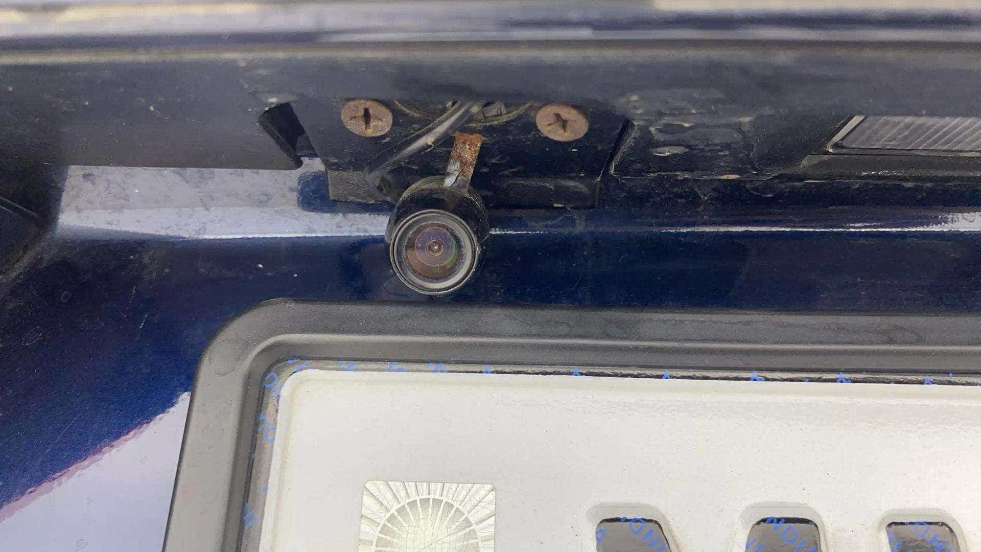 Reverse camera view of a Maruti Suzuki Ciaz