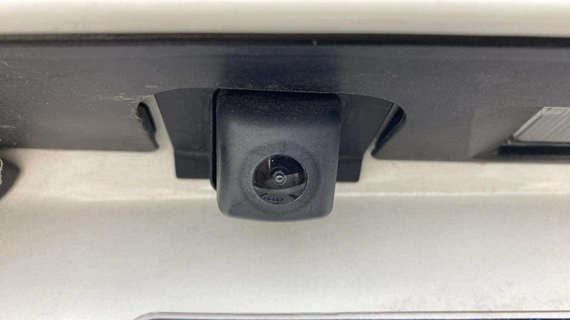 Close-up of a rearview camera of a Maruti Suzuki Ciaz