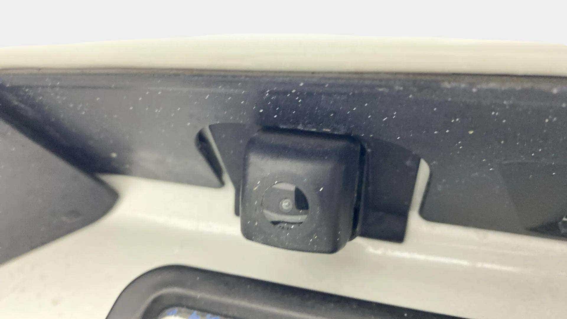 Close-up view of the rear camera on a Maruti Suzuki Ciaz