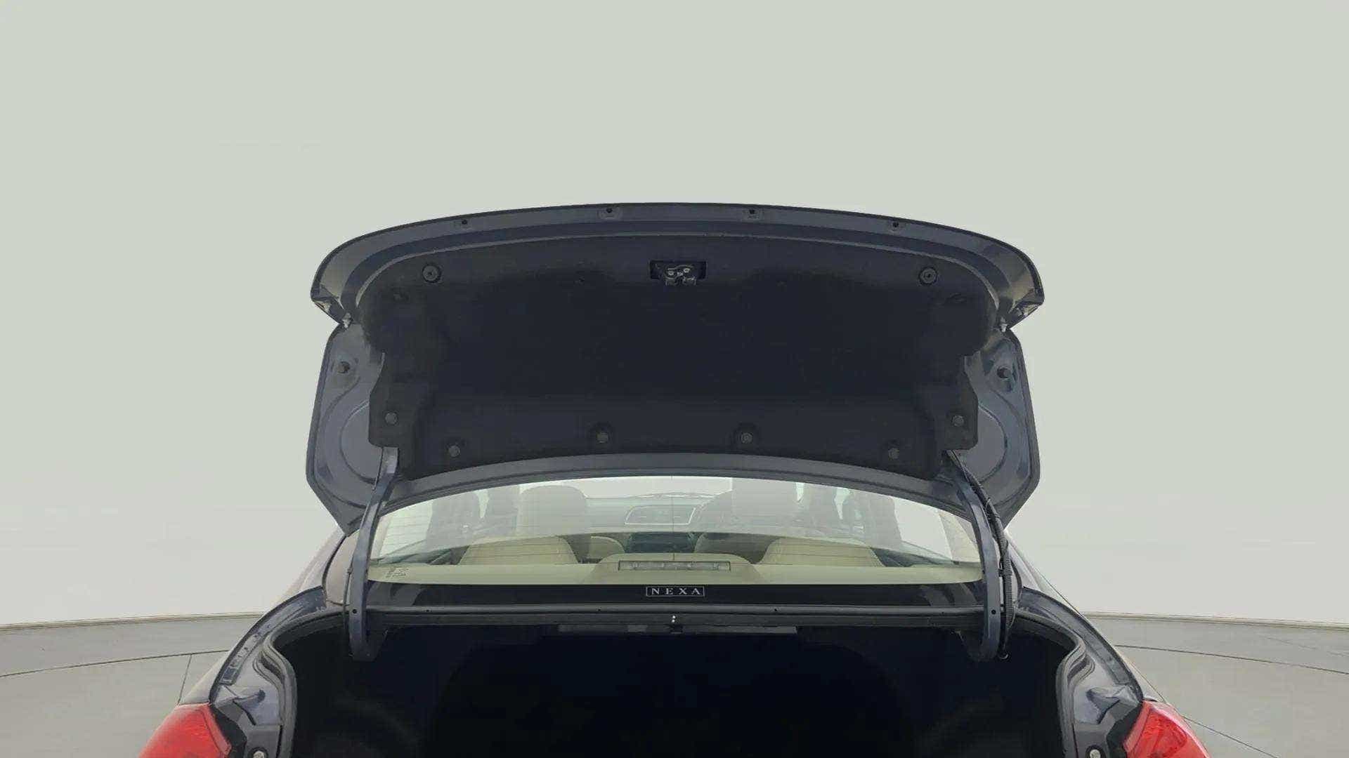 Open boot view of a Maruti Suzuki Ciaz