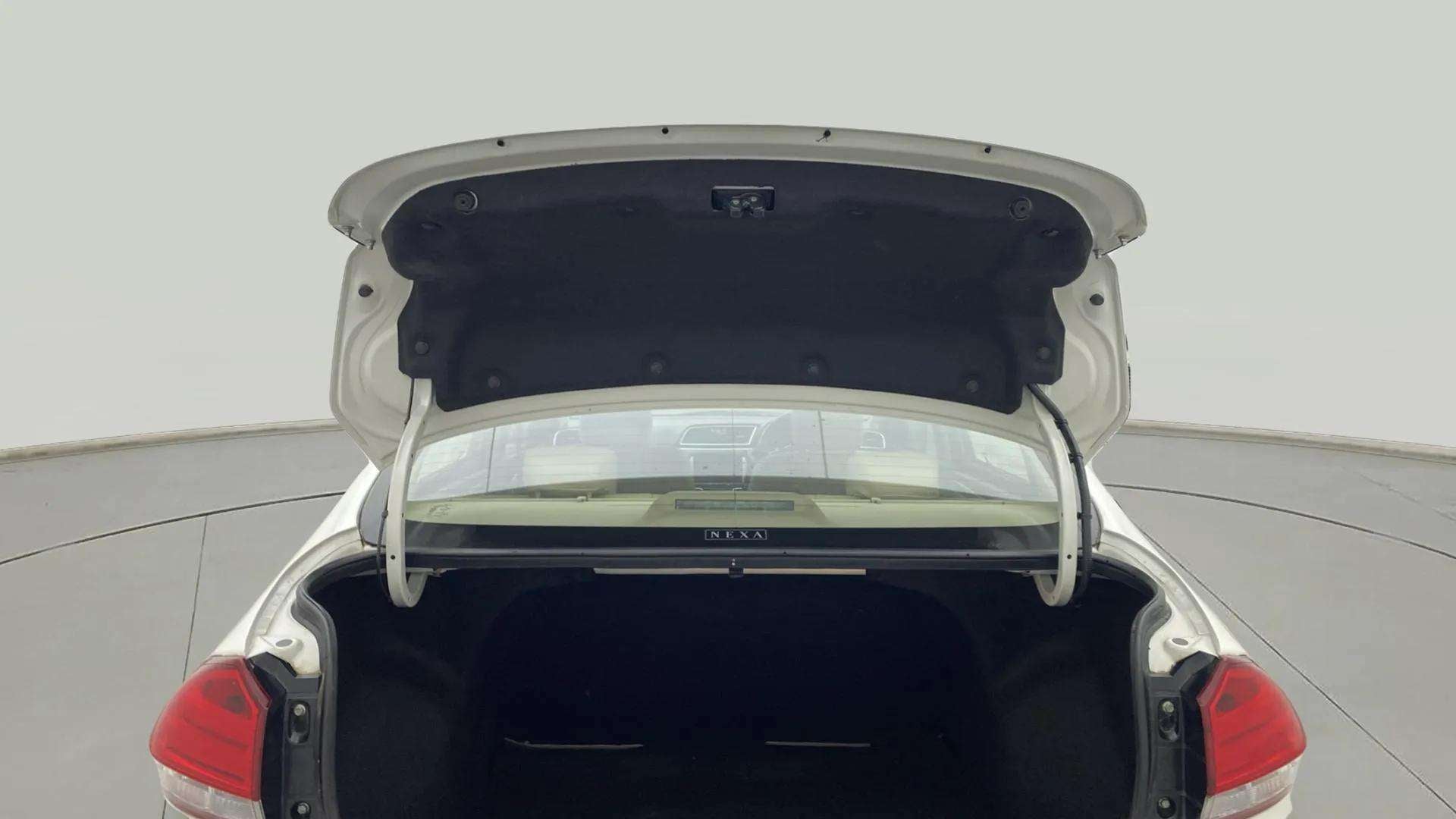 Open trunk view of a Maruti Suzuki Ciaz
