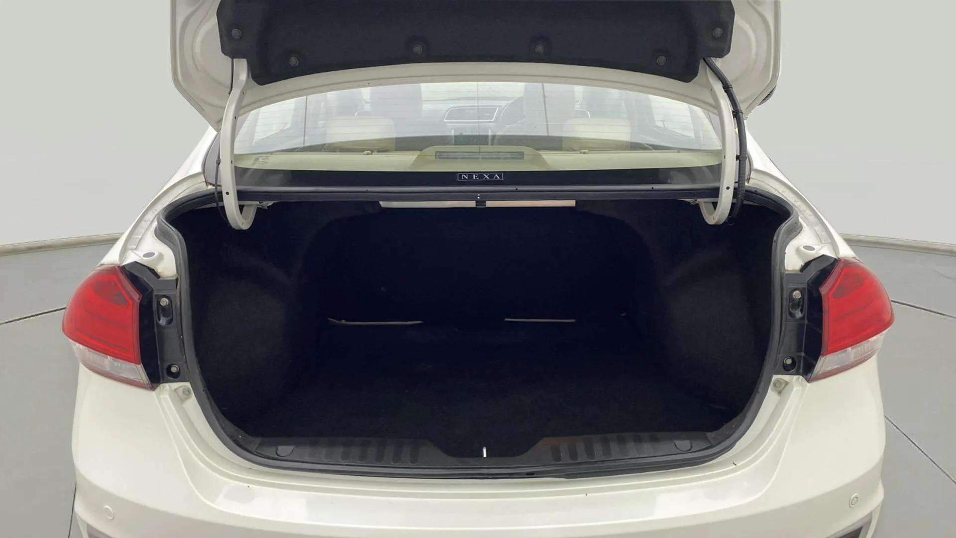 Boot view of a Maruti Suzuki Ciaz