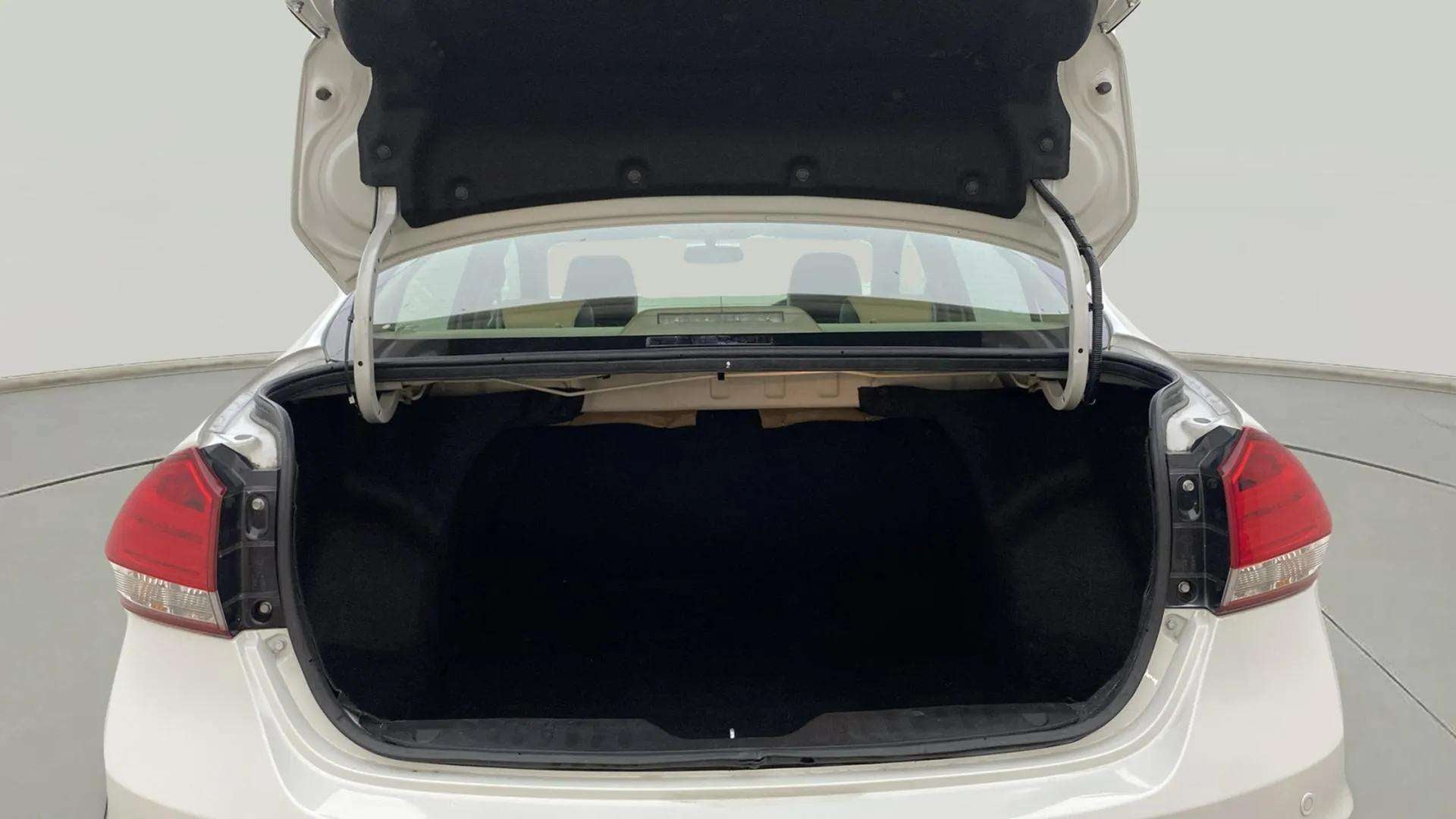 Trunk view of a Maruti Suzuki Ciaz