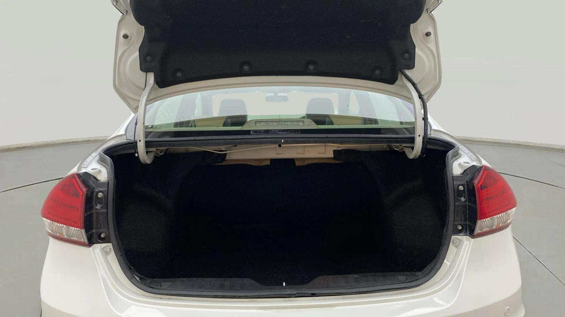 Trunk view of a Maruti Suzuki Ciaz