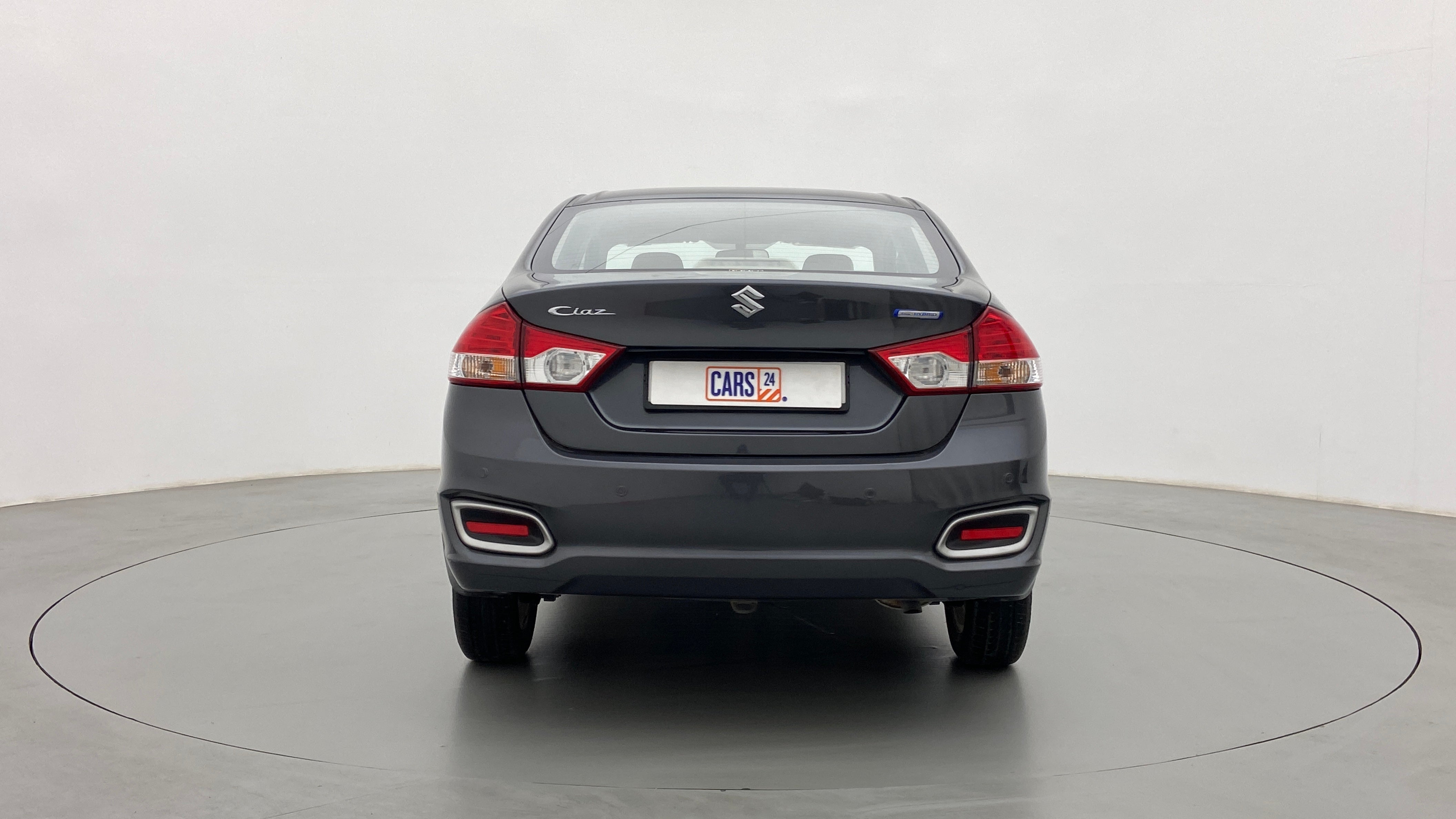 Rear view of a Maruti Suzuki Ciaz