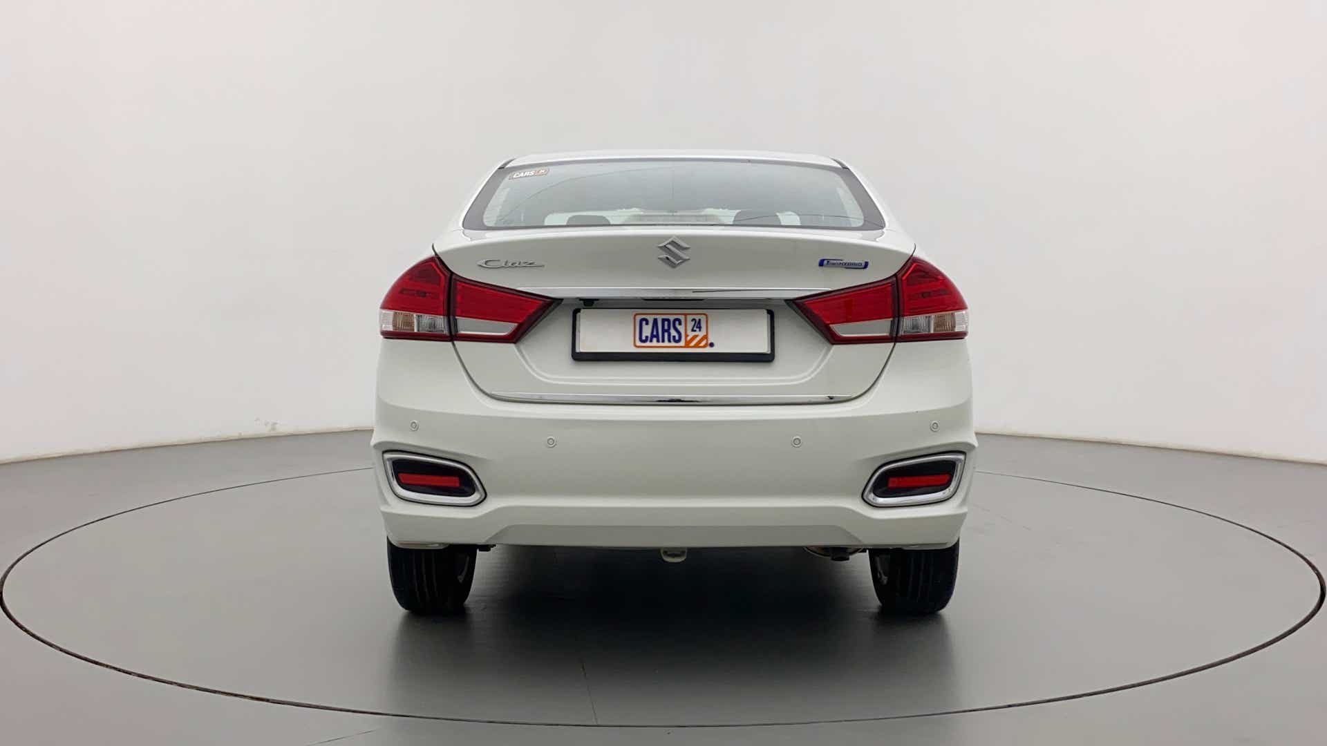 Rear view of a Maruti Suzuki Ciaz