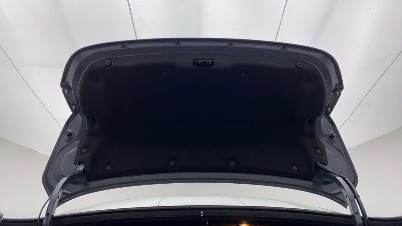Boot lid interior view of a Maruti Suzuki Ciaz